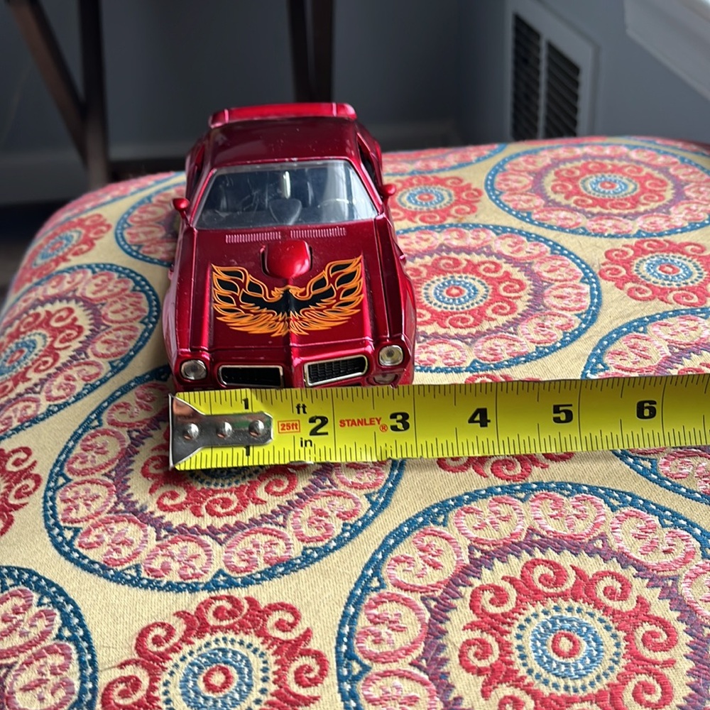 Die cast Red Pontiac Trans am # numbered  New condition without tags or box - Picture 9 of 12